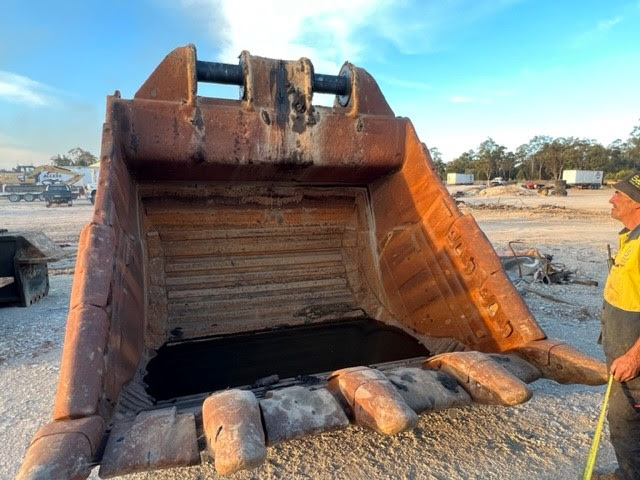 Hitachi EX3600-5 Backhoe Buckets now available for purchase